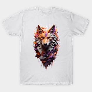 Wolf Illustration T-Shirt